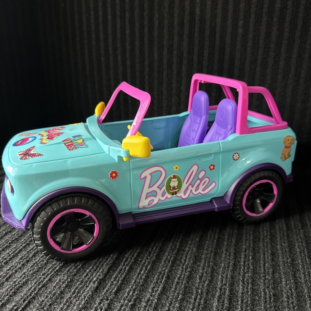 Barbie Hot Wheels Remote Control RC SUV  - *no remote* - Pre-Owned
